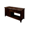Eldorin Live Edge Solid Wood Freestanding Bathroom Vanity with Cabinet Dark Walnut - Timberustic Freestanding Bathroom Vanity with Cabinet