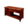Eldorin Live Edge Solid Wood Freestanding Bathroom Vanity with Cabinet Mahogany - Timberustic Freestanding Bathroom Vanity with Cabinet