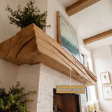 Eldorin Sculpted Fireplace Mantel Shelf