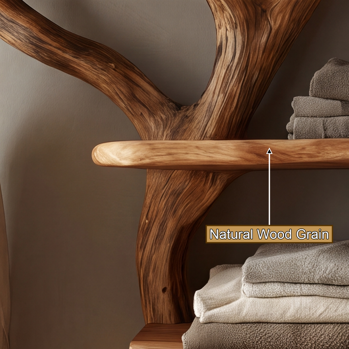 Eldorin Sculpted Solid Wood Entryway Organizer