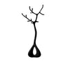 Eldorin Sculpted Solid Wood Tree Coat Rack Black - Timberustic Tree Coat Rack