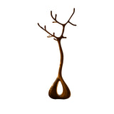Eldorin Sculpted Solid Wood Tree Coat Rack Brown - Timberustic Tree Coat Rack