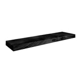 Eldran Live Edge Solid Wood Floating Shelf Black - Timberustic Floating Shelf