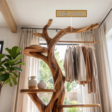 Eldrath Handcrafted Solid Wood Entryway Organizer - Timberustic Entryway Organizer