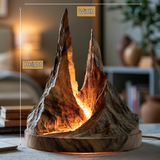 Eldravar Sculpted Mountain Table Lamp - Timberustic Table Lamp