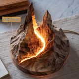 Eldravar Sculpted Mountain Table Lamp - Timberustic Table Lamp