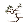 Eldrion Handcrafted Solid Wood Floating Tree Bookshelf