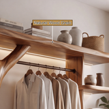 Eldrion Solid Wood Entryway Organizer