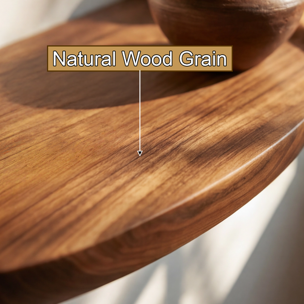 Eldrosen Solid Wood Mushroom Floating Shelf SPA398331 - Timberustic Floating Shelf