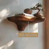 Eldrosen Solid Wood Mushroom Floating Shelf SPA398331 - Timberustic Floating Shelf