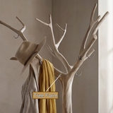 Eldrune Sculpted Solid Wood Tree Coat Rack - Timberustic Tree Coat Rack