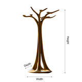 Eldwyn Sculpted Solid Wood Tree Coat Rack - Timberustic Tree Coat Rack