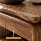 Elmridge Live Edge Solid Wood Freestanding Bathroom Vanity with Drawers