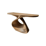 Elora Loop Sculptural Wood Console Table