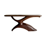 Elora Rise Sculptural Wood Bathroom Vanity