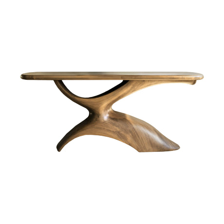 Elora Rise Sculptural Wood Bathroom Vanity