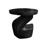 Elora Twist Solid Wood Side Table