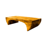 Elowen Arc Solid Wood Coffee Table Teak - Timberustic Coffee Table