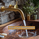 Elowen Live-Edge Wood Floating Bathroom Vanity with Integrated Sink