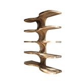 Elvane Flow Trunk Floating Kitchen Shelf Natural Oak - Timberustic Floating Kitchen Shelf