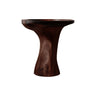 Elvara Sculpted Solid Wood Pedestal Sink Dark Walnut - Timberustic Pedestal Sink