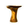 Elvara Sculpted Solid Wood Pedestal Sink Teak - Timberustic Pedestal Sink