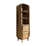 Elviro Handcrafted Solid Wood Bathroom Cabinet