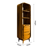 Elviro Handcrafted Solid Wood Bathroom Cabinet