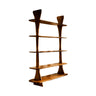 Elvryn Spire Solid Wood Bookshelf Brown - Timberustic Bookshelf