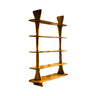Elvryn Spire Solid Wood Bookshelf Teak - Timberustic Bookshelf