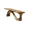 Elyra Sculptural Organic Solid Wood Console Table