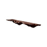Elythra Sculpted Solid Wood Floating Shelf