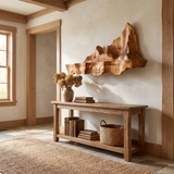 Eryndor Handcrafted Mountain Floating Shelf - Timberustic Floating Shelf