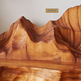 Eryndor Handcrafted Mountain Floating Shelf - Timberustic Floating Shelf