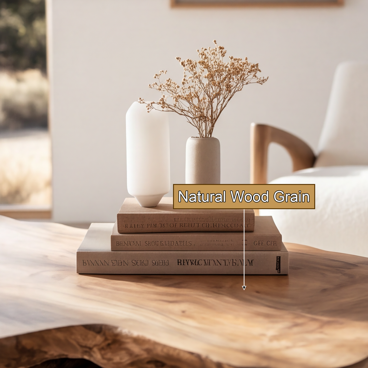 Eryndor Sculpted Solid Wood Coffee Table SPA293582 - Timberustic Coffee Table