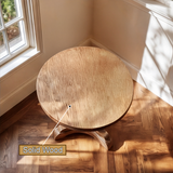 Eryndor Solid Wood Pedestal Stand - Timberustic Pedestal Stand