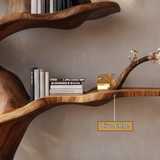 Floraryn Flow Handcrafted Blossom Live Edge Tree Bookshelf - Timberustic Tree Bookshelf