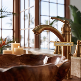 Floravelle Handcrafted Solid Wood Flower Vessel Sink - Timberustic Vessel Sinks