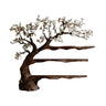 Floravelle Handcrafted Solid Wood Tree Bookshelf