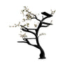 Floravern Handcrafted Solid Wood Tree Bookshelf