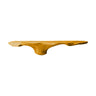 Floravern Sculpted Solid Wood Mushroom Floating Shelf Teak - Timberustic Floating Shelf
