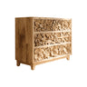 Florayne Hand-Carved Solid Wood Sideboard Cabinet