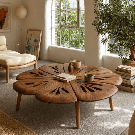 Florenza Handcrafted Solid Wood Coffee Table SPA923570 - Timberustic Coffee Table