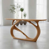Flowing Design Handcraft Console Table