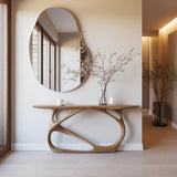 Flowing Design Handcraft Console Table