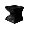 Flowing Solid Wood Bedside Table