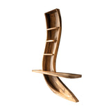 Flowline Solid Wood Floating Display Shelf Natural Oak - Timberustic Display Shelf