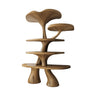 Fora Sculpted Natural Hardwood Mushroom Bookshelf