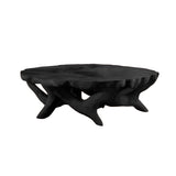 Frostroot Handcrafted Solid Wood Coffee Table Black - Timberustic Coffee Table