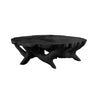 Frostroot Handcrafted Solid Wood Coffee Table Black - Timberustic Coffee Table